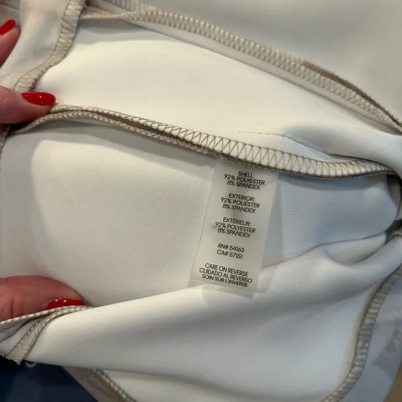 Calvin Klein Cream Tan Sheath Midi Dress Sleeveless NWT SZ 10 - Picture 6 of 14